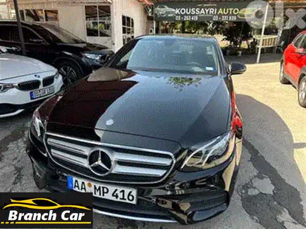 مرسيدس E300 4MATIC 2018 AMG Line الفاخرة | وارد | فابريكة بالكامل | 54 ألف ميل فقط | بضمان 6 أشهر