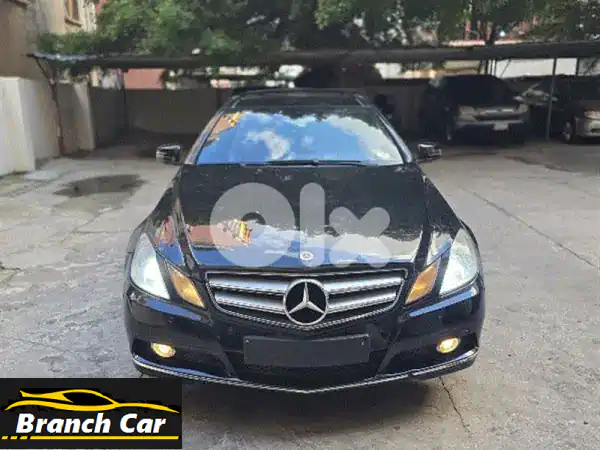 مرسيدس E250 كوبيه 2010 الفاخرة: كشف الأحلام بلمسة...