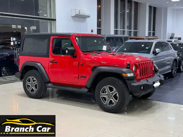جيب رانجلر سبورت 2023 (أحمر) المسافة المقطوعة 46,350...