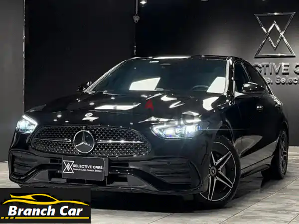 Mercedes benz c200 amg ضمان الوكيل 2025