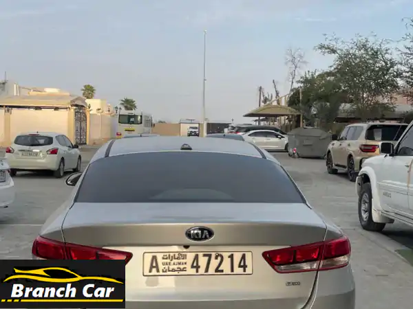 كيا أوبتيما lx موديل 2016 وارد أمريكا بحالة ممتازة، رقم 2، بدون فتحة سقف، ممشى 181,000 ميل، استخدام