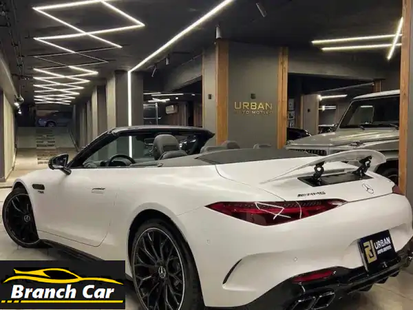 مرسيدس sl55 amg موديل 2024، محرك سعة 4000 سي سي، v8 بيتوربو 4ما تيك، قوة 469 حصان. مواصفات amg ...