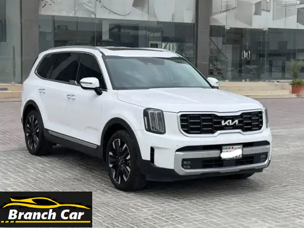 امتلك الفخامة والضمان: كيا تيلورايد GT لاين 2023 بيضاء...