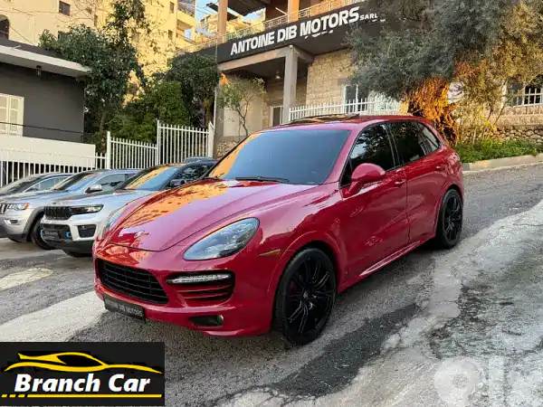 بورش كايين GTS 2014 حمراء | 58 ألف كم | فل أوبشن | فخامة...