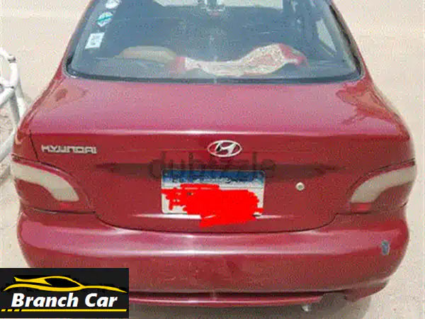 هيونداي اكسنت 1998 للبيع: موتور فيرنا 1500cc مثبت، فبريكة دواخل ورخصة 2028 باسم المالك | تكييف ممتاز!