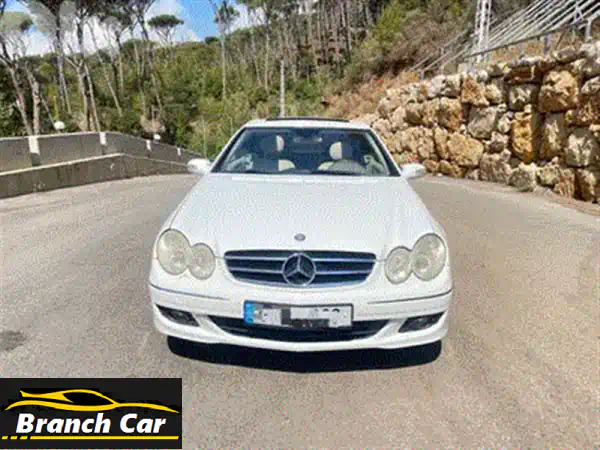فرصة استثنائية: مرسيدس CLK 350 موديل 2006 فل أوبشن – مالك واحد، بحالة ممتازة وخالية من الحوادث