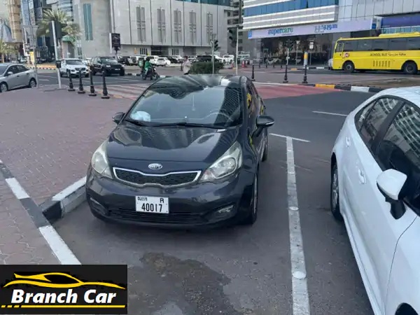 فرصة العمر: كيا ريو 2013 بحالة الوكالة (دهان أصلي،...