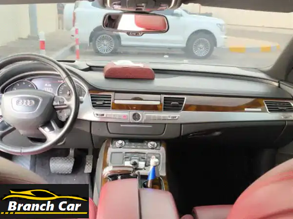 للبيع أودي a8 كاملة المواصفات فل أوبشن، موجودة في أبوظبي.