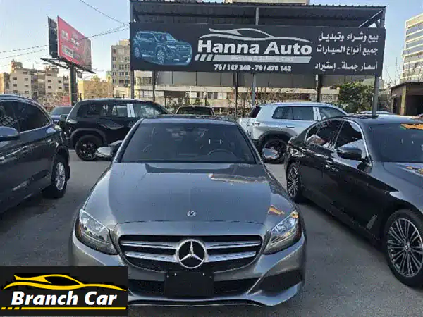 MercedesBenz CClass 2018 California CLEAN CAR FAX LOW MILES TOP CAR!