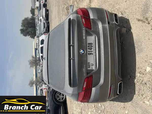بي إم دبليو 550 i للبيع على حالتها، موديل 2014، السيارة معدلة.