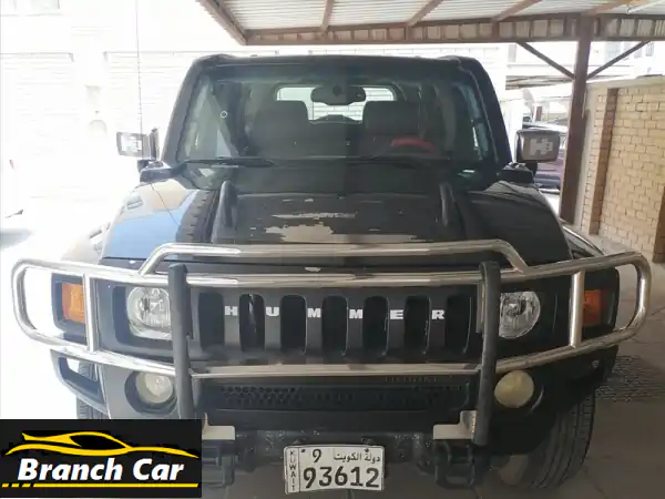 سيارة هامر ⁦H3⁩ أسود موديل ⁦2007⁩ مستعملة بحالة...