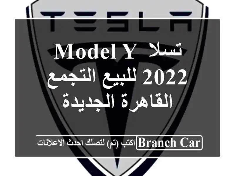 تسلا Model Y 2022 للبيع التجمع  القاهرة الجديدة