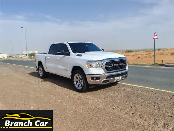 دودج رام موديل 2022 نظيف وجاهز للاستخدام.