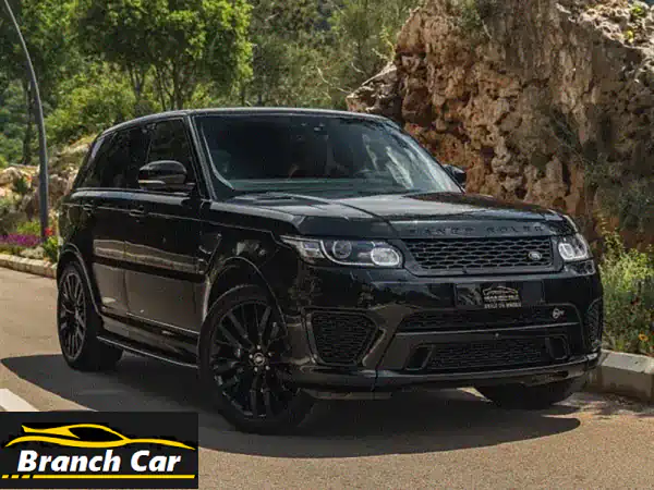 فرصة استثنائية! رينج روفر سبورت SVR 2017 – فخامة...