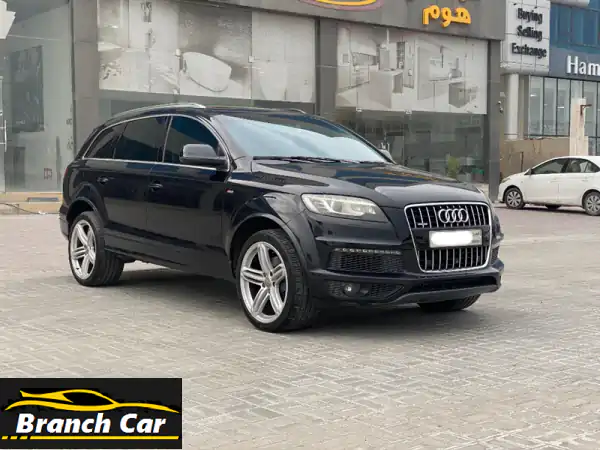 أودي q7 / 2015 (أسود) المسافة المقطوعة 155,450 كم،...