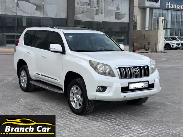 تويوتا برادو TXL 2010 (أبيض)