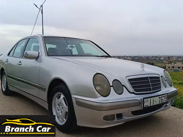 مرسيدس بنز ⁦E200⁩ قرش ونص كلاسيك موديل ⁦2000⁩ بحاله الوكاله مالك واحد
