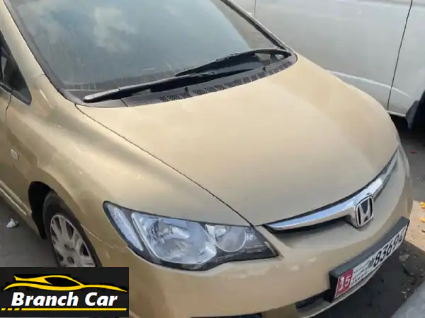 هوندا سيفيك 2007 LXI | خليجية، نظيفة جداً | بسعر مغرٍ...