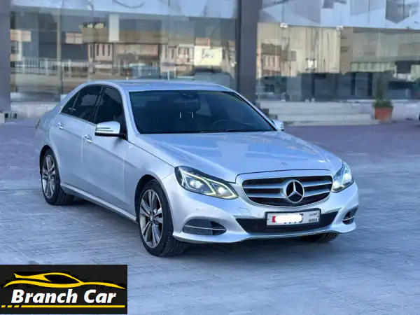 مرسيدس E 200 موديل 2015 فضي | فخامة وأداء بمواصفات مميزة...