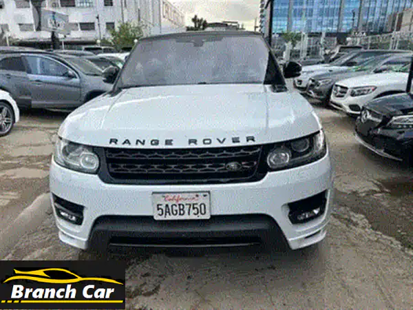 رنج روفر سبورت 2015 HSE للبيع: 50 ألف كم فقط، V6 | حالة الوكالة!
