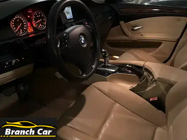 بي إم دبليو 523i 2009 للبيع: فخامة ألمانية، قيادة سلسة، استمارة سارية 2026!