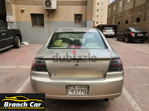 ميتسوبيشي جالانت 2008 بحالة ممتازة للبيع - فتحة سقف وسعر مغرٍ 550 د.ك