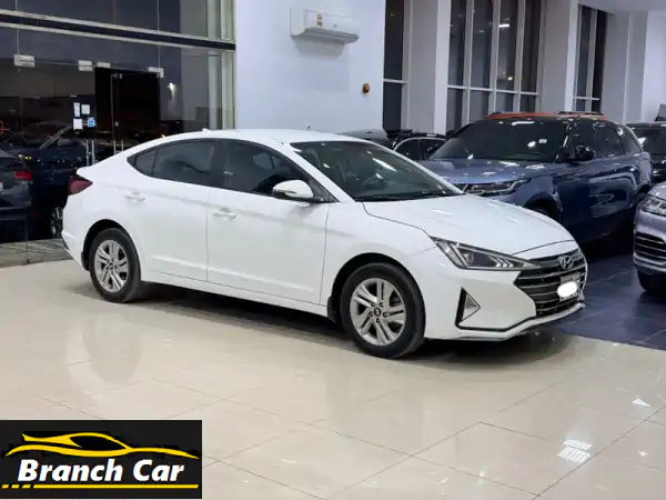 فرصة لا تعوض! هيونداي إلانترا 2020 (أبيض) | 78 ألف كم |...