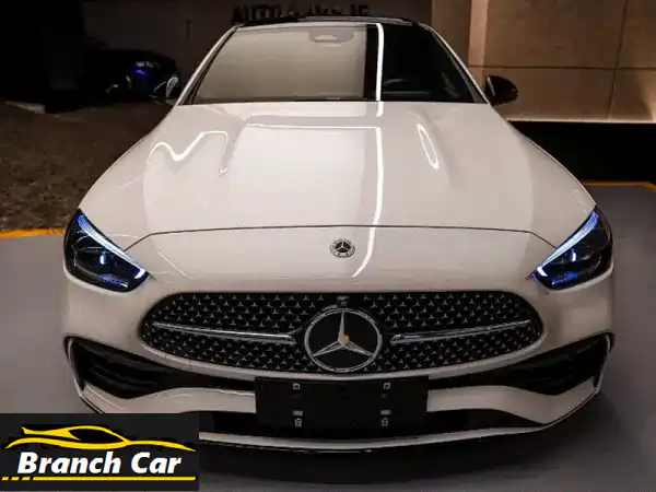مرسيدس C200 AMG Night Package 2022 - كسر زيرو بضمان الوكيل...