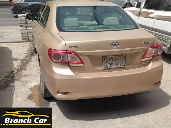 فرصة للبيع: تويوتا كورولا 2012 بالرياض | حالة ممتازة، جير عادي | 17,000 ريال قابل للتفاوض