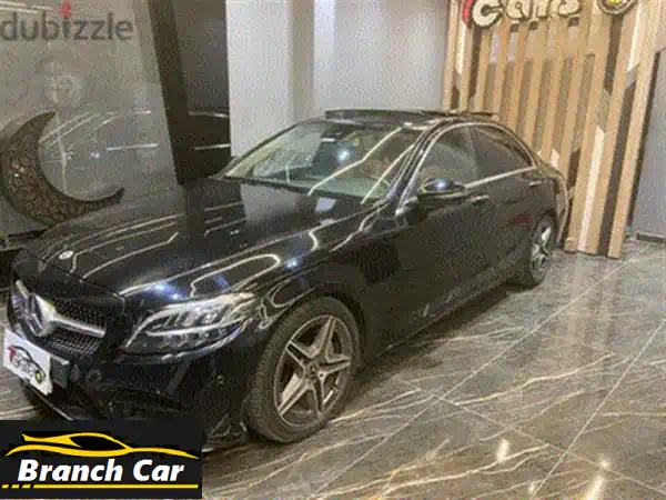 فرصة استثنائية: مرسيدس C200 AMG 2022 | وارد ألمانيا | 50 ألف كم | فخامة وأداء