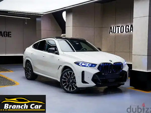 فرصة نادرة: BMW X6M40i 2025 