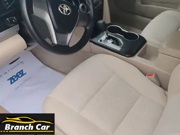 تويوتا كامري 2013 خليجي بحالة المصنع بدبي القصيص!...