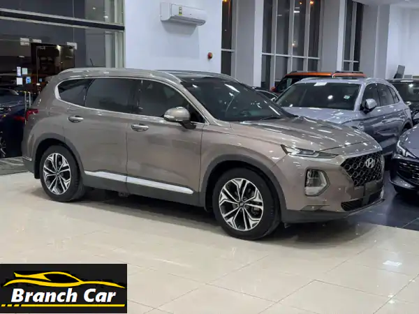 هيونداي سانتا في 2019 (بني) | 7 مقاعد | سقف بانورامي...