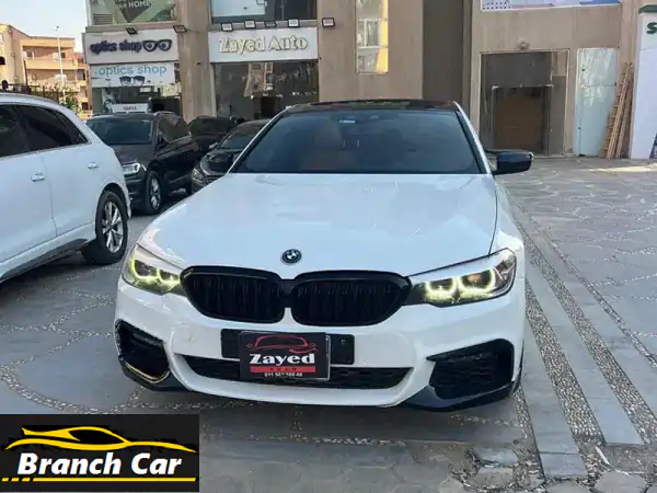 BMW 520 موديل 2019 | فابريكا (ما عدا قطعة) | صيانات منتظمة...