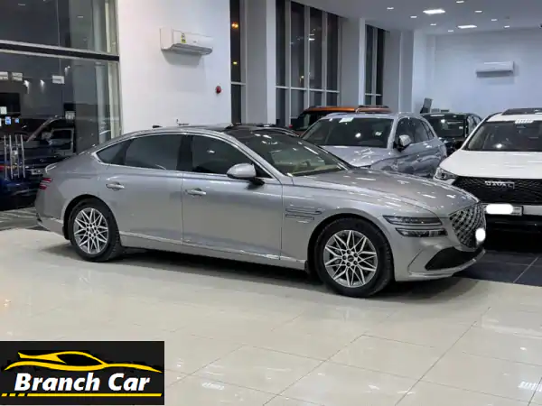 جينيسيس g80 موديل 2025 (فضي)، المسافة المقطوعة: 800...