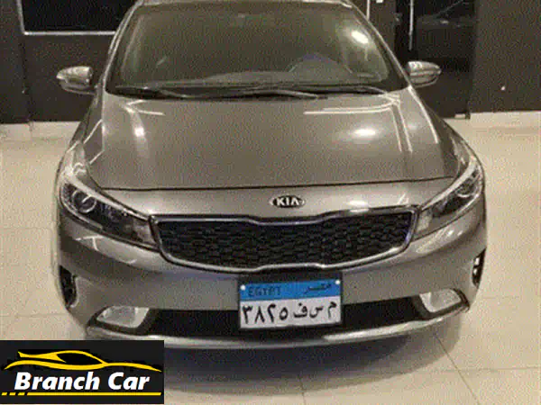 فرصة استثنائية: كيا سيراتو 2017 توب لاين | بصمة وفتحة سقف | فابريكا | صيانة منتظمة | الشيخ زايد