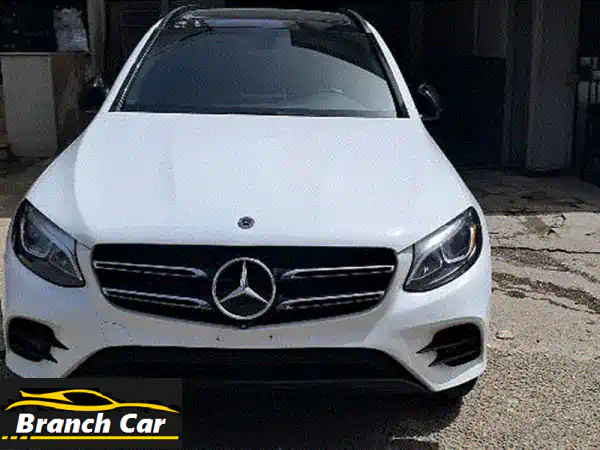 مرسيدس GLC 2017 AMG Line 4MATIC: فخامة بيضاء، عداد منخفض،...