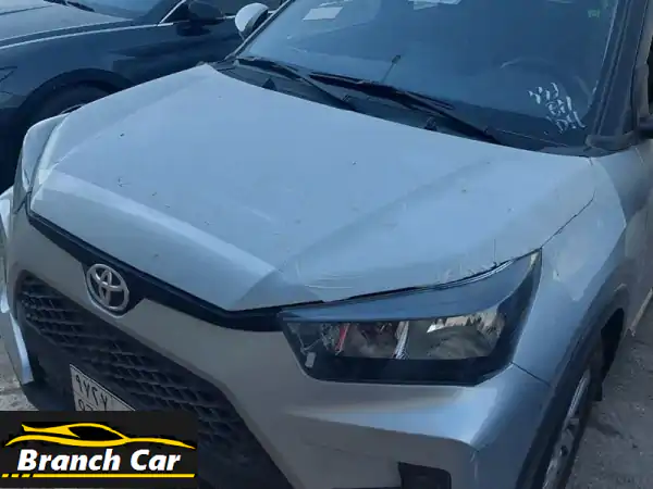 للتنازل بدون مقابل: سيارة تويوتا رايز 2024....