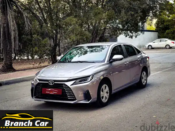 TOYOTA YARIS MODEL 2024 ONLY 2000 KM SINGLE OWNER ZERO ACCIDENT