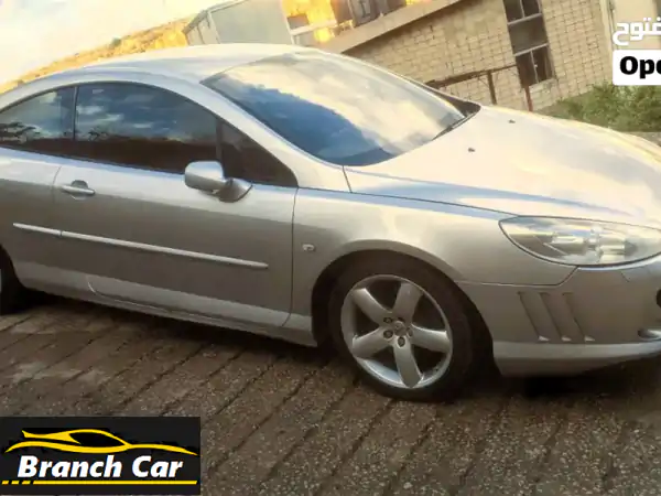 تحفة بيجو 407 كوبيه سبورت 2007 V6 الفضية - إصدار خاص...
