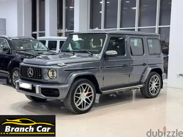 مرسيدس G500 2019 رمادي للبيع: فخامة الـ G-Wagon...