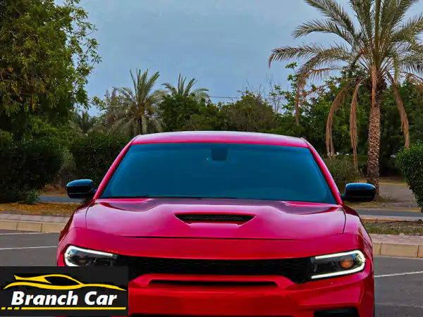 فرصة ذهبية: دودج تشارجر 2022 حمراء V6 | ممشى 42 ألف |...