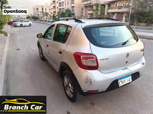 فرصة ذهبية: رينو سانديرو ستيب واي 2015 - الفئة الكاملة - رخصة 3 سنين!