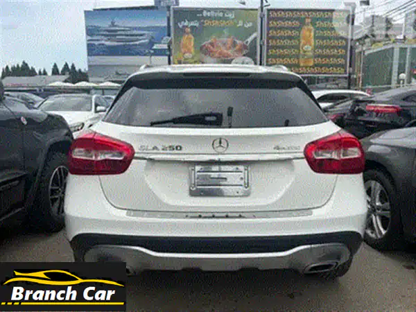فرصة ذهبية! مرسيدس GLA 250 4Matic موديل 2018 | حزمة AMG | سقف بانوراما | بحالة الوكالة (0 حوادث)!