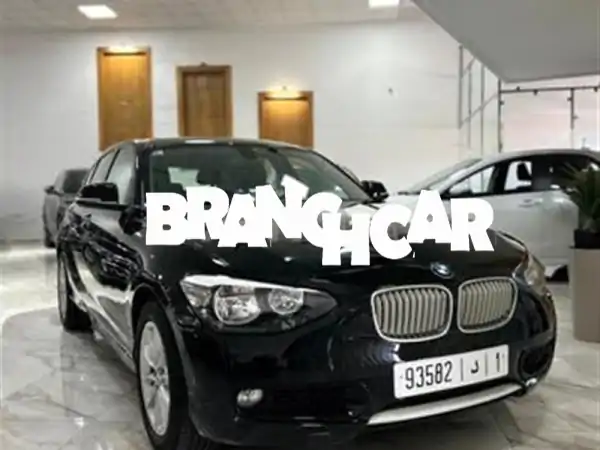 فرصة! BMW الفئة الأولى 2014 بنزين بالرباط - مالك أول، بحالة ممتازة