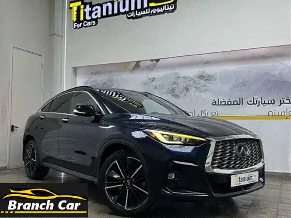 استمتع بقمة الفخامة والأداء! إنفينيتي QX55 موديل...