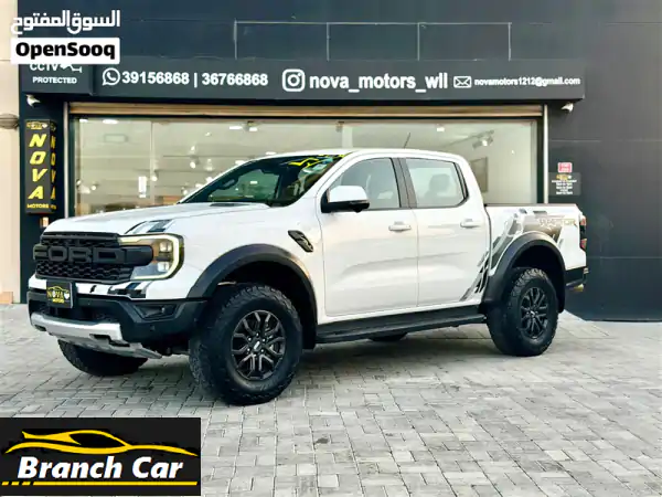 2023 Ford Ranger Raptor V6 turbo under warranty and service package