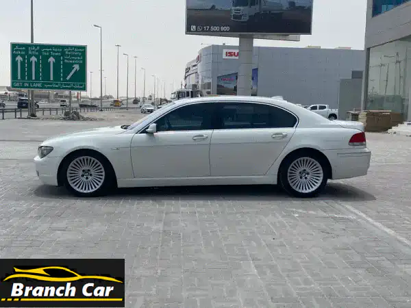 BMW 740 Li 2008 White