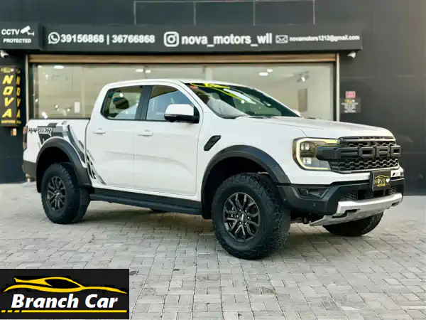 2023 Ford Ranger Raptor V6 turbo under warranty and service package