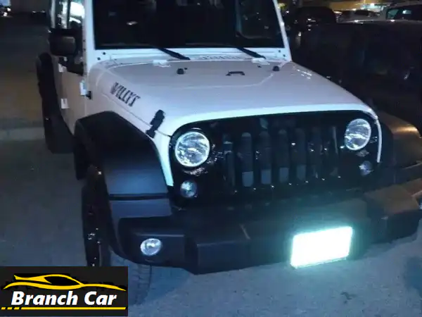 جيب رانجلر 2017 سبورت ويليز (Willys) للبيع | بحالة الوكالة...